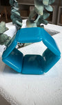 Bracelet Belta Classic bleu turquoise en résine STAMPS