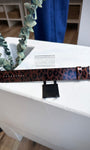 Bracelet STAMPS Shiny Leo marron léopard