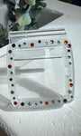Contour Cool Jack Diamond Transparent avec cristaux multicolores