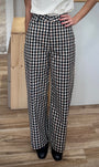 Pantalon vichy femme style rétro chic revisité
