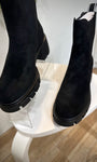 Gros plan sur bout rond bottines Hérine femme