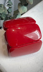 Bracelet STAMPS Belta Oval rouge chic et tendance