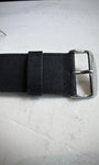 Bracelet végan noir STAMPSTexx pour montre STAMPS