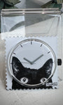 Cadran montre STAMPS Catwoman motif chat noir 