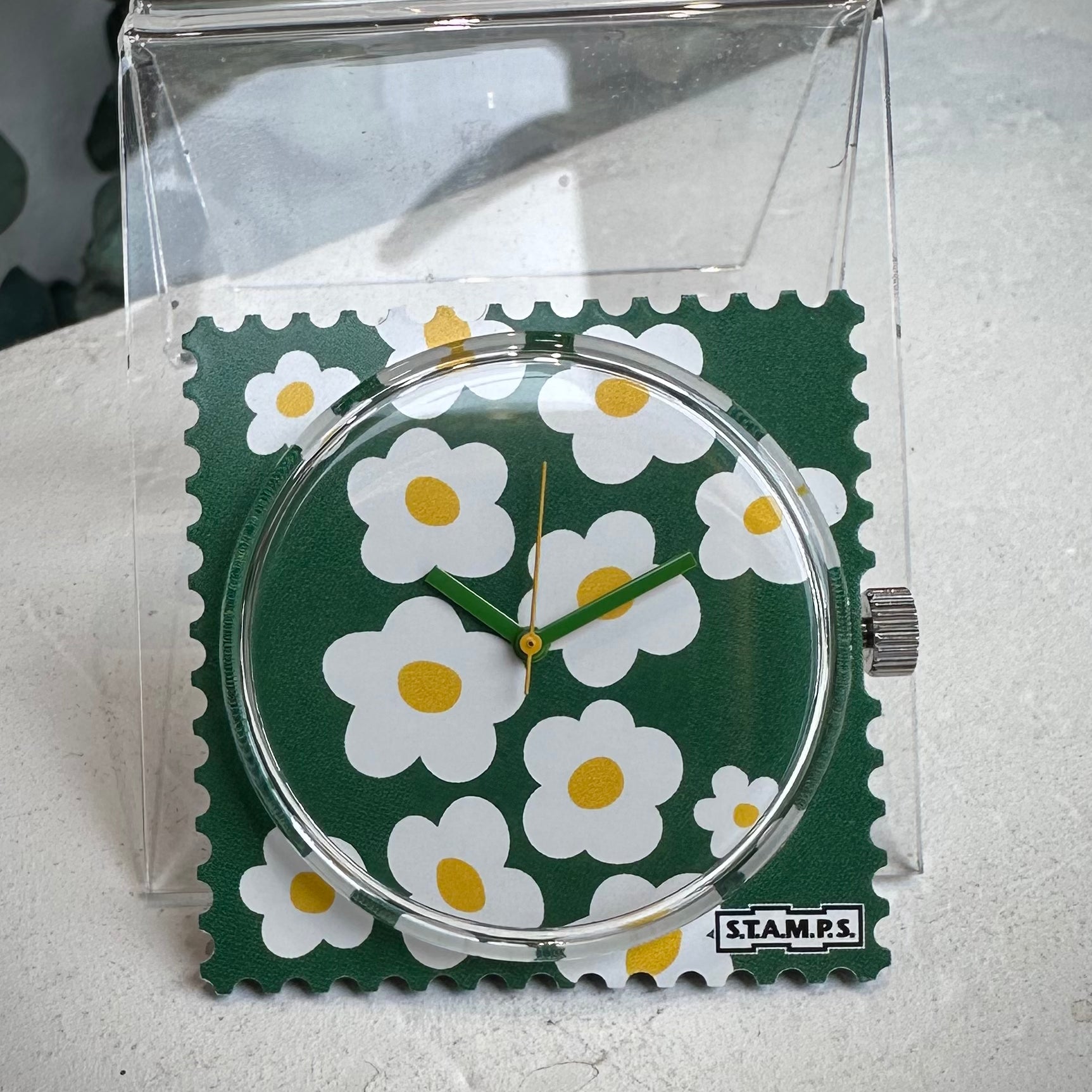 Cadran montre STAMPS Daisys Dream motif marguerites 
