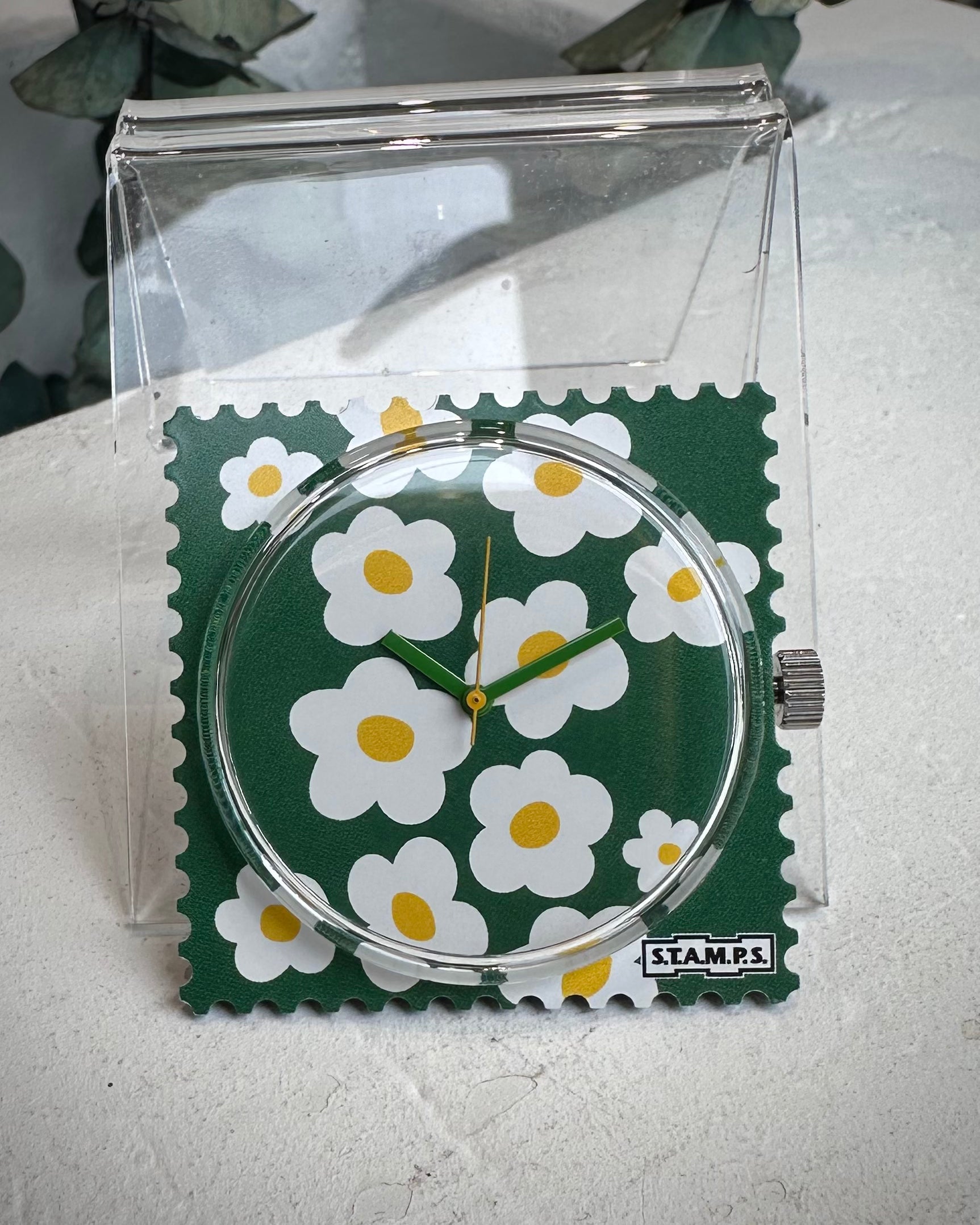 Cadran montre STAMPS Daisys Dream motif marguerites 