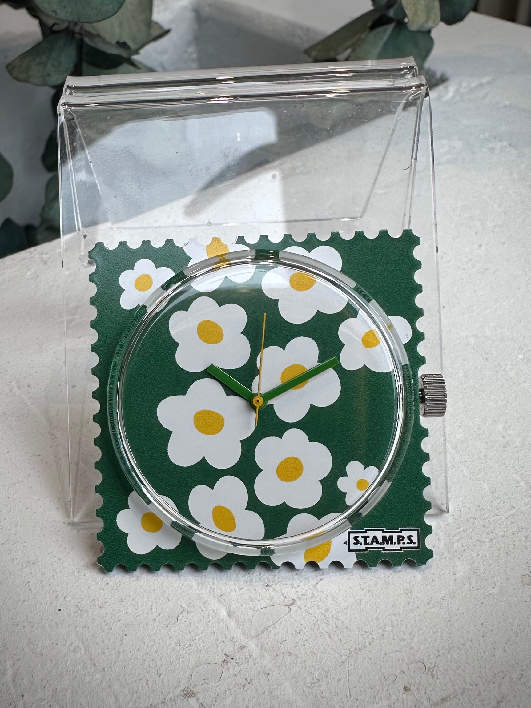 Cadran montre STAMPS Daisys Dream motif marguerites 
