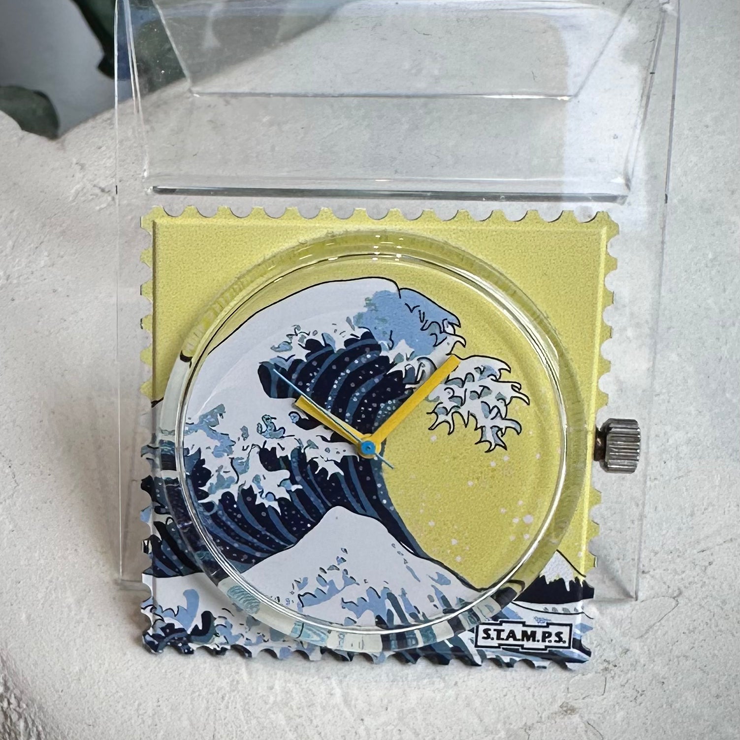 Cadran montre STAMPS Hokusai waterproof vague japonaise