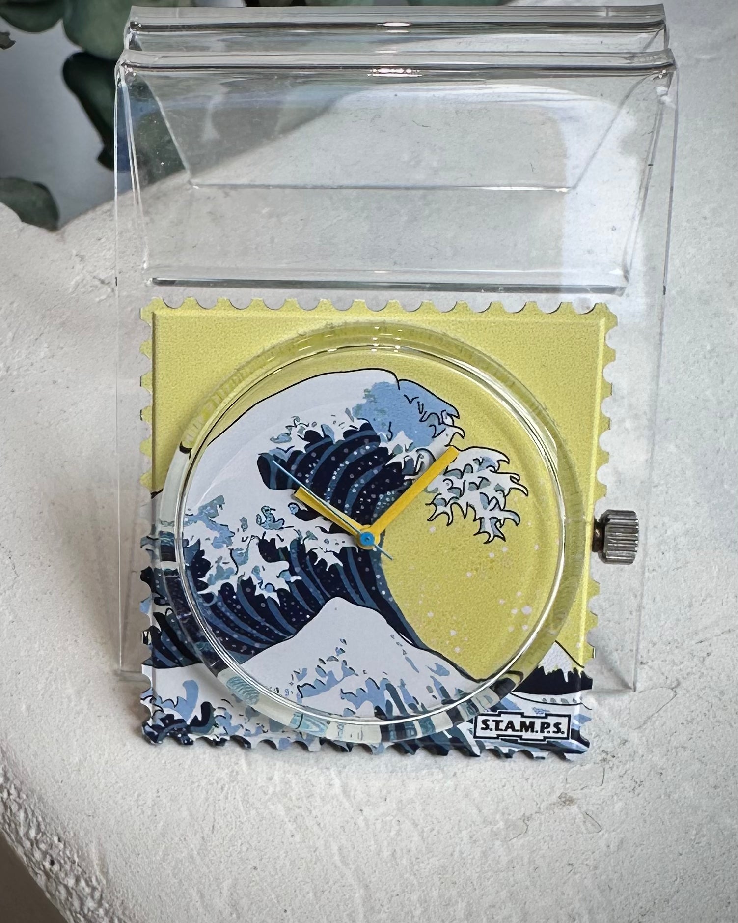 Cadran montre STAMPS Hokusai waterproof vague japonaise