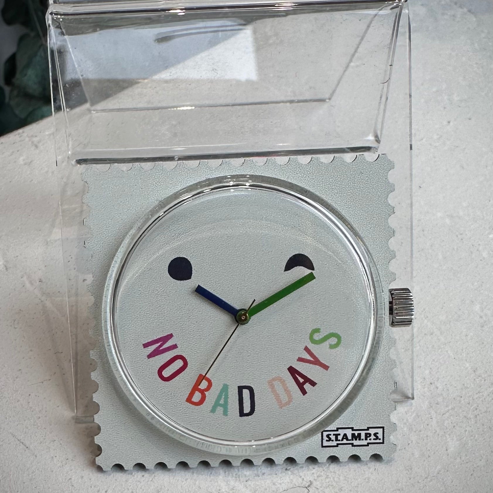 Cadran montre STAMPS No Bad Days smiley coloré 