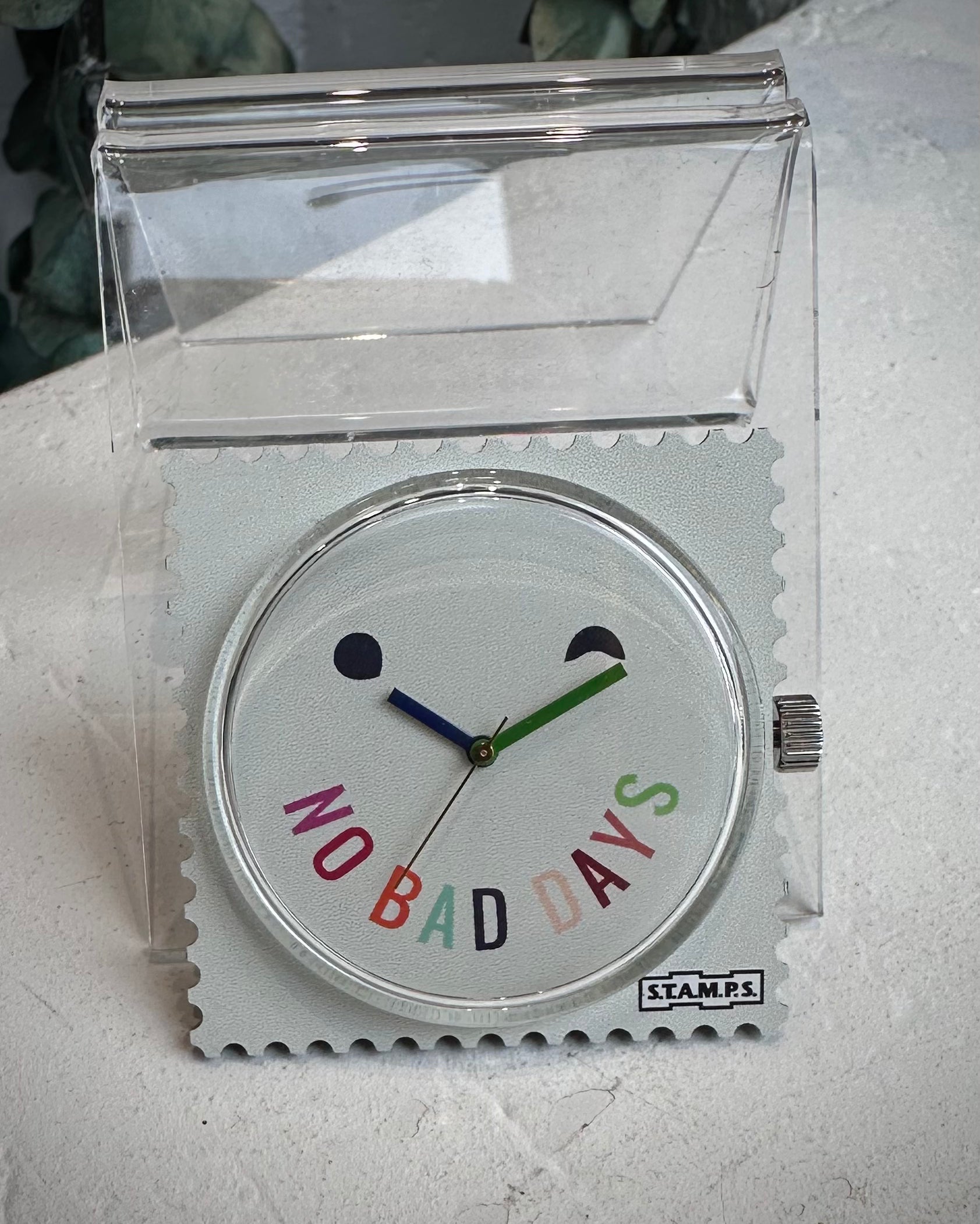 Cadran montre STAMPS No Bad Days smiley coloré 
