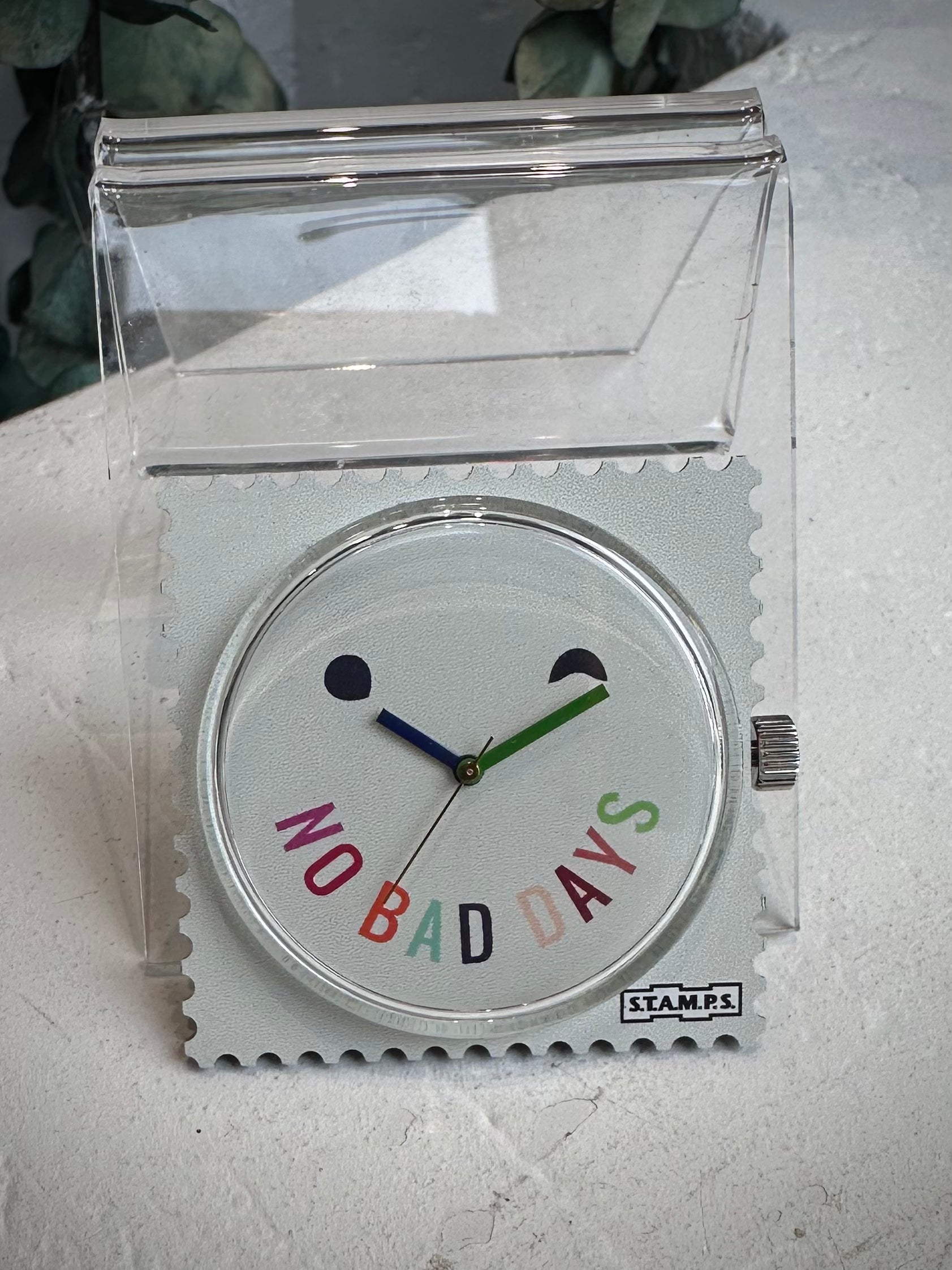 Cadran montre STAMPS No Bad Days smiley coloré 