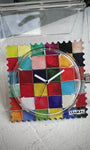 Cadran montre STAMPS Glazed Tile mosaïque colorée 