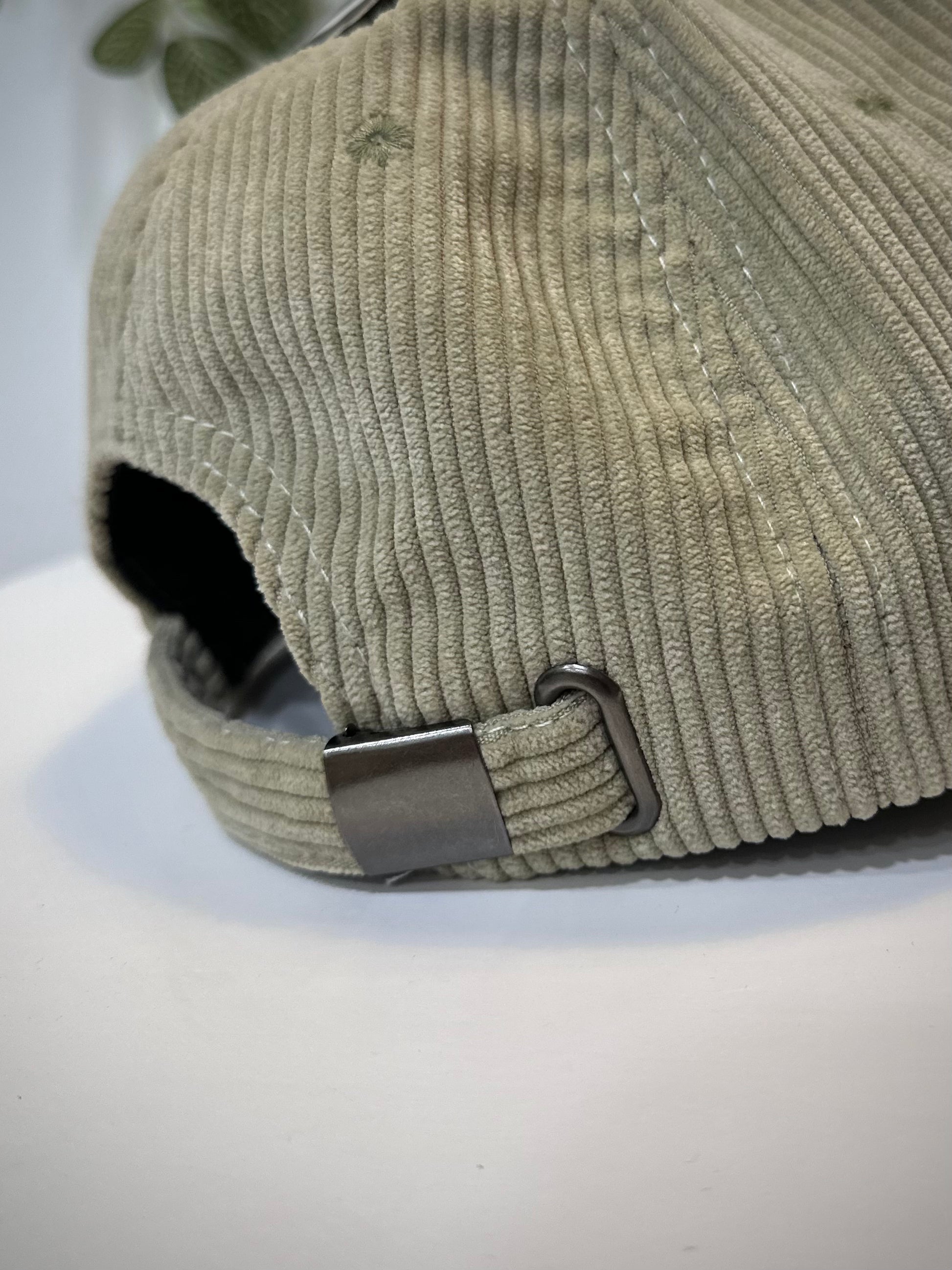 Patte réglable arrière casquette vert clair