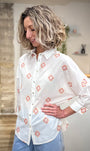 Chemise broderie Pueblo femme coupe ample