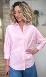 Chemise oversize manches chauve souris 