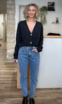 Look minimaliste automne avec gilet gris réversible