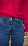 Détail du denim et de la texture du jean