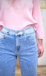 Détail poche avant et taille plus claires