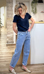 Jean boyfriend femme style urbain