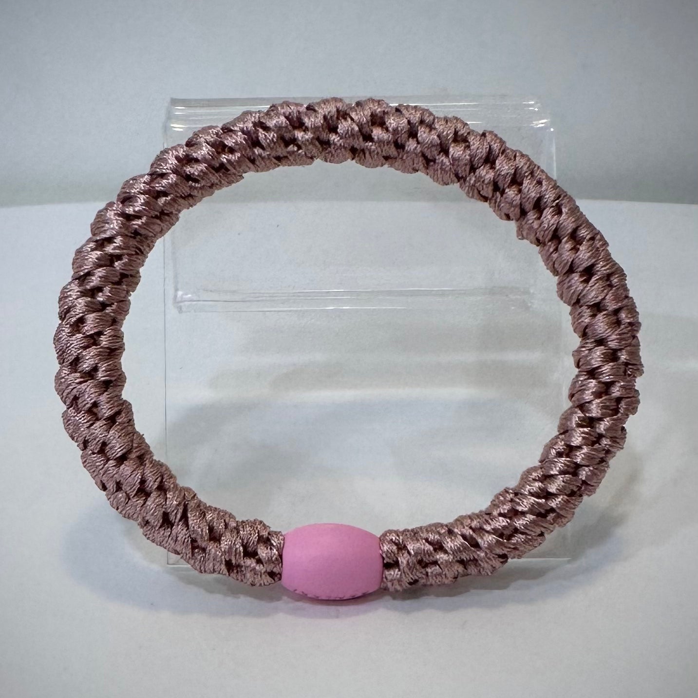 Elastique cheveux Kknekki rose pale