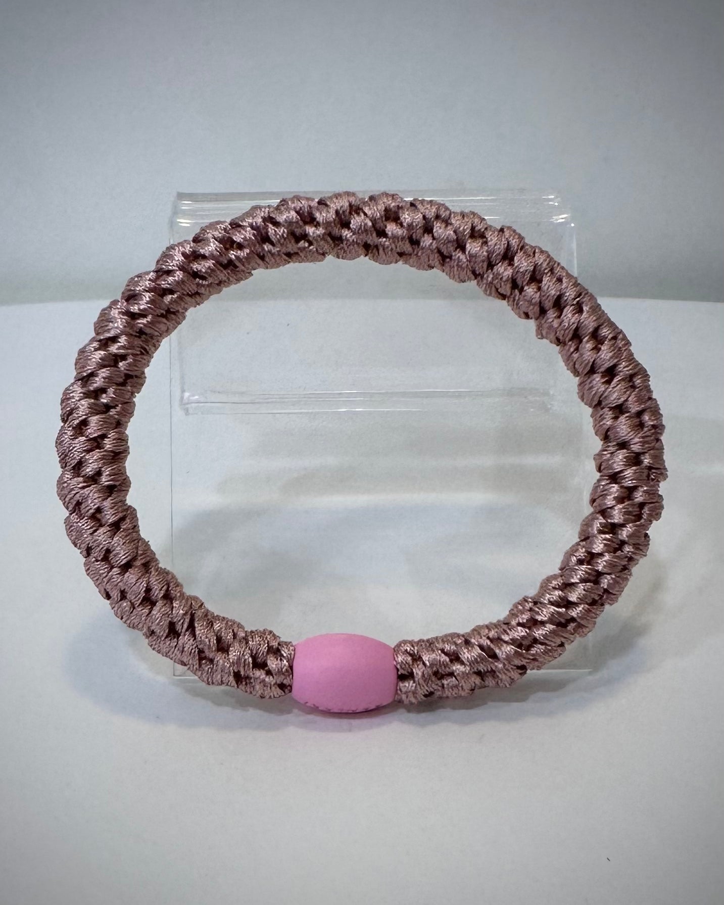 Elastique cheveux Kknekki rose pale
