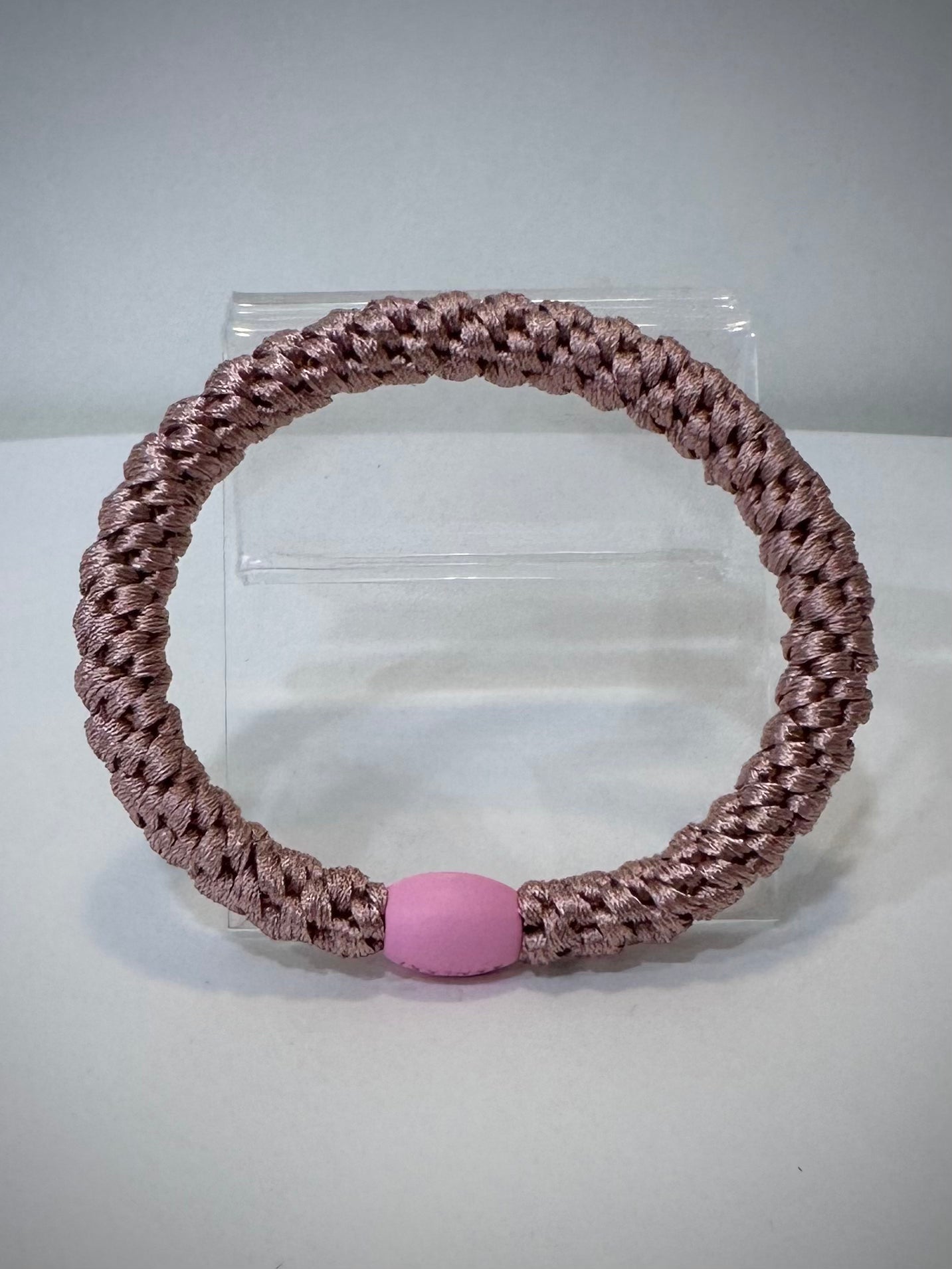 Elastique cheveux Kknekki rose pale