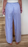 Pantalon fluide coton femme confortable de dos