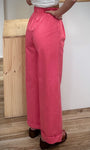 Vue latérale du pantalon Piava en coton
