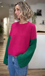 Pull casual chic avec manches évasées