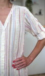 Détails imprimé bohème chic robe Bobbi