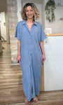 Robe fluide oversize femme style casual chic 