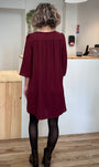 Vue arrière de la robe babydoll