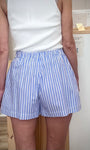 Short confortable femme coton de dos