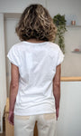 Tee-shirt femme Anouk et Ninon blanc de dos
