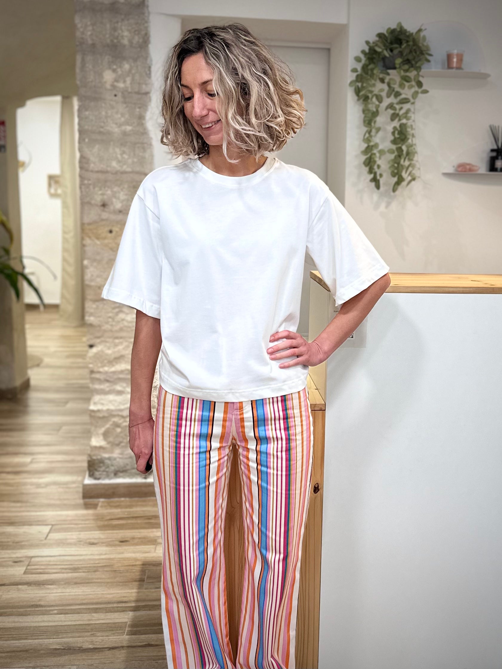 T-shirt oversize femme style boyish chic