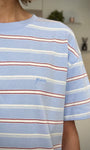 Détail broderie grace sur t-shirt WELSON 