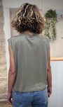 Top basique chic femme coupe ample