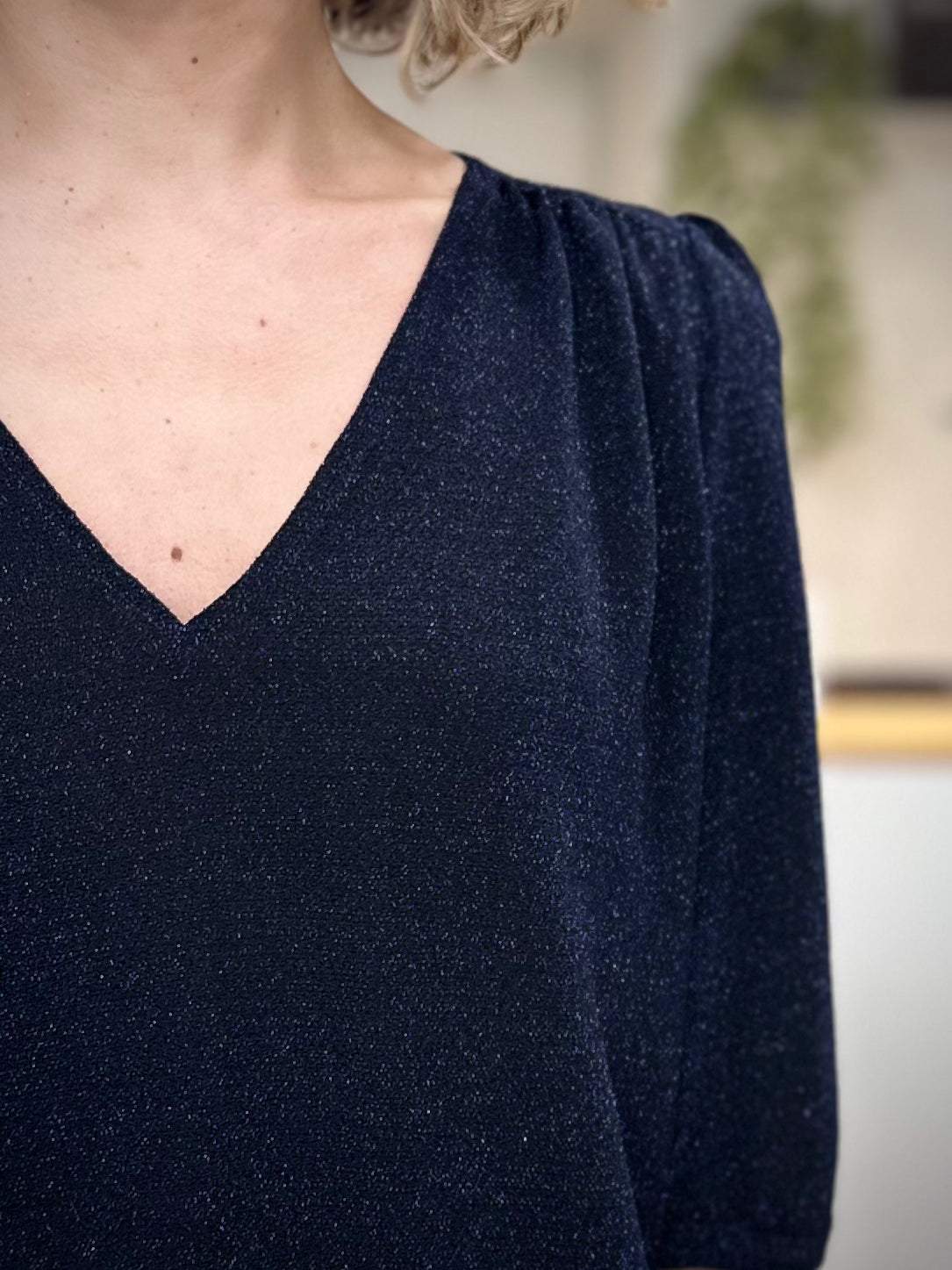 Fronces épaules top TIMIDE