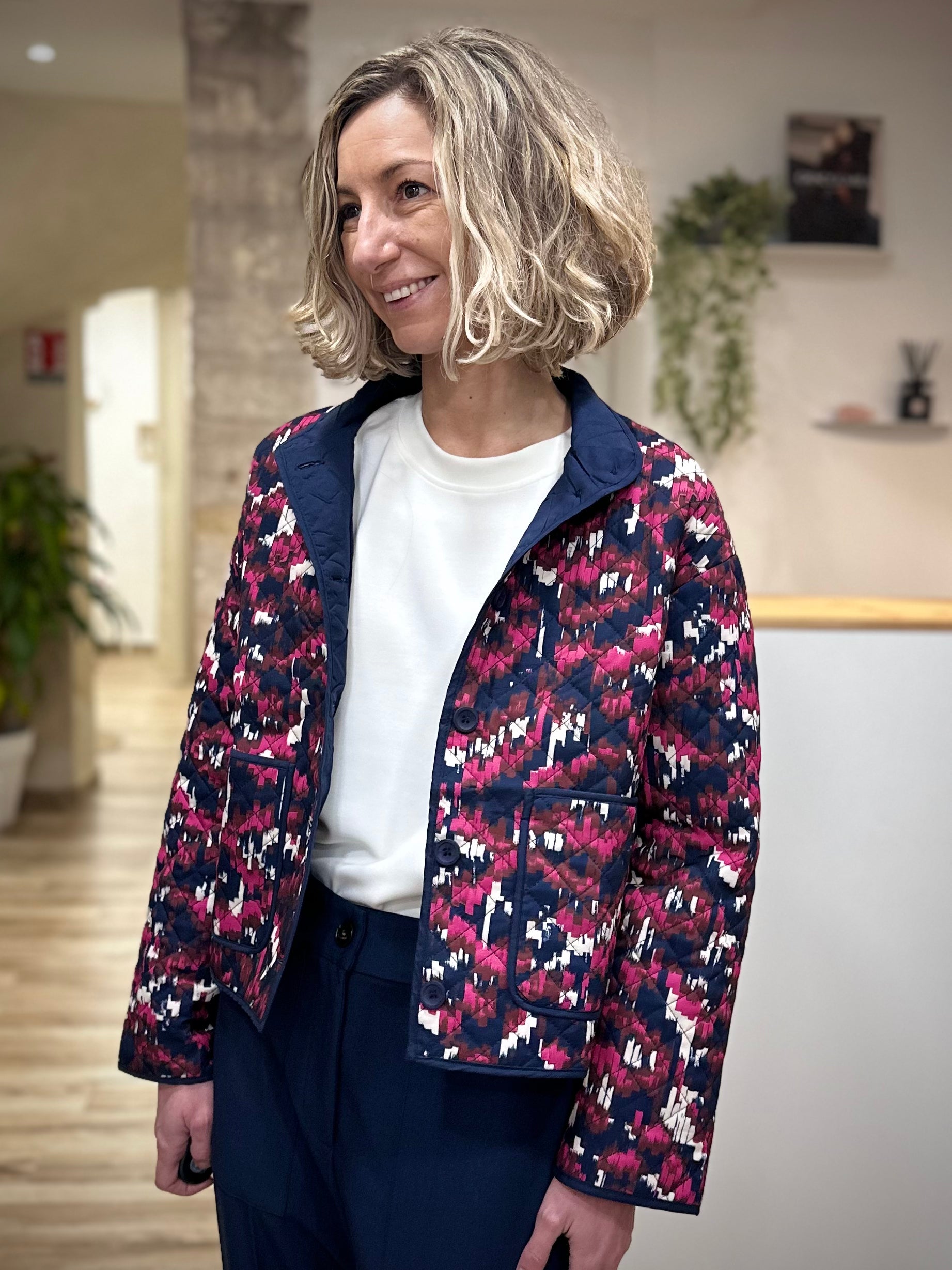 Veste matelassée femme style casual chic