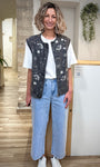 Veste jean femme look casual chic