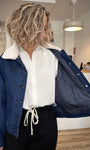 Zoom sur la doublure interieure
